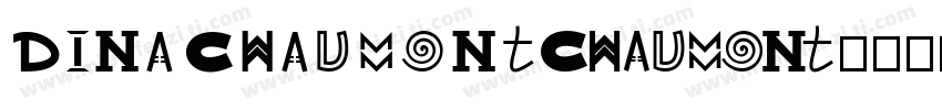 Dina Chaumont字体转换